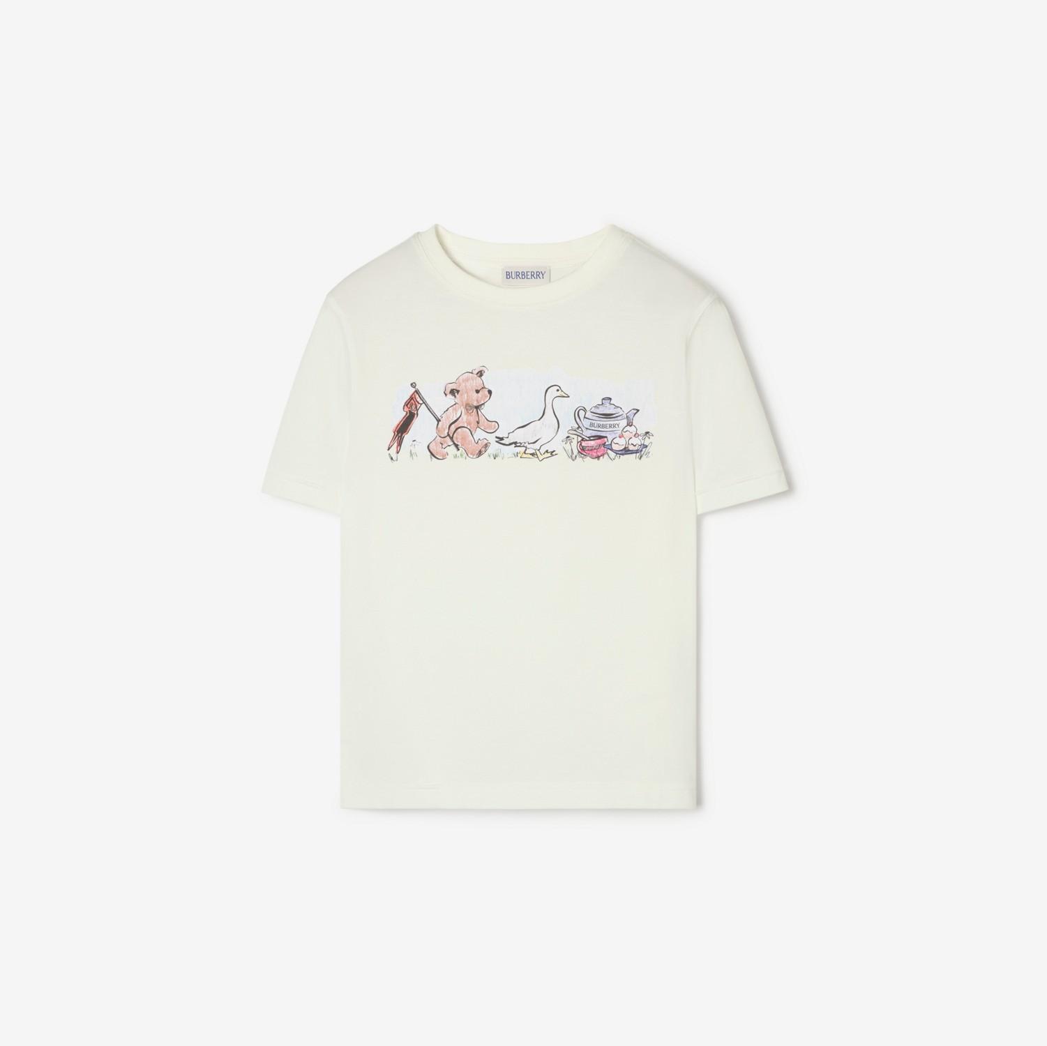 Thomas Bear and Friends Cotton T-shirt by BURBERRY