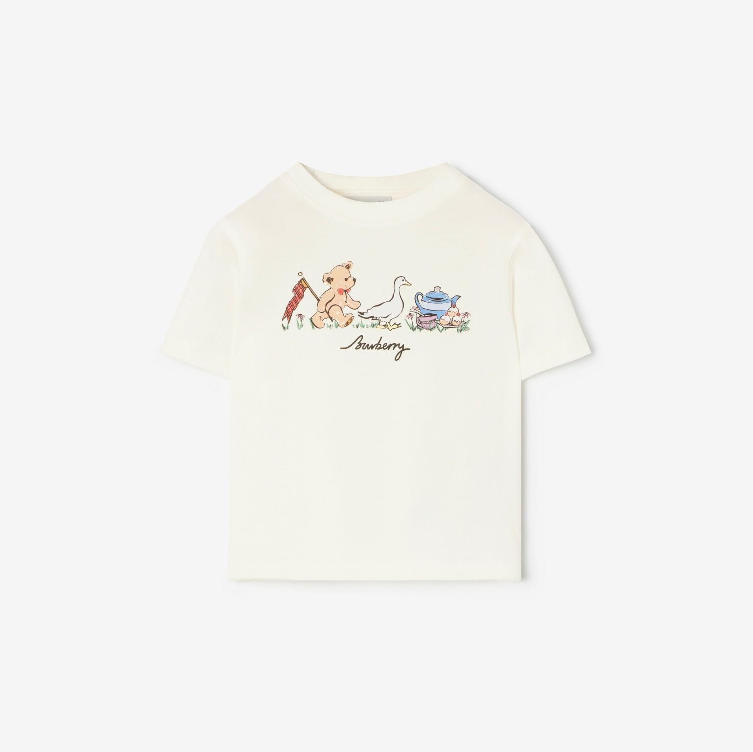 Thomas Bear & Friends Cotton T-shirt by BURBERRY
