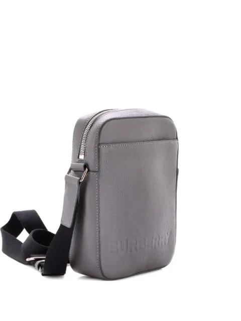 Thornton Logo Embossed Leather Small crossbody bag by BURBERRY 