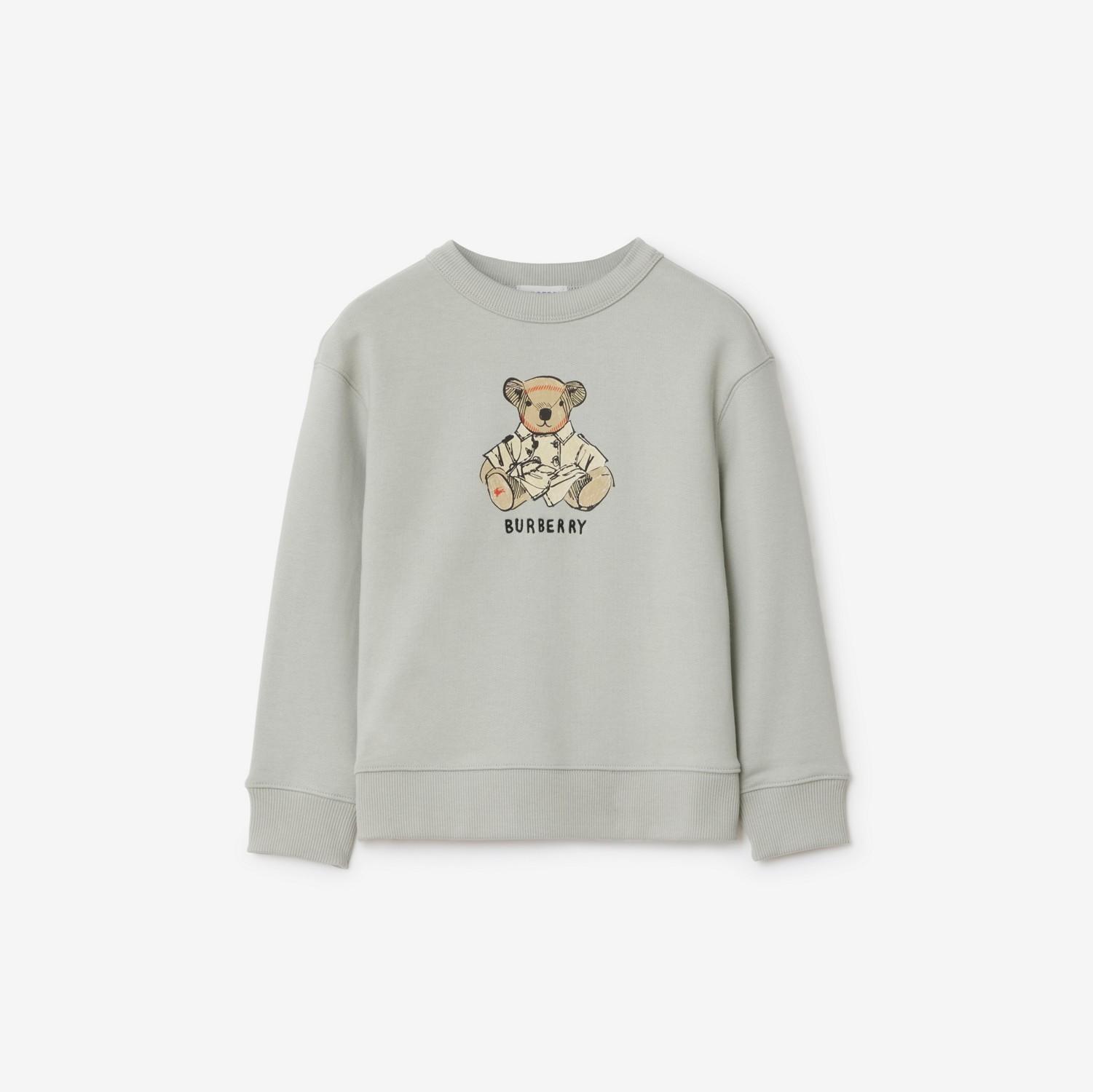 Trench Bear Cotton Sweatshirt by BURBERRY