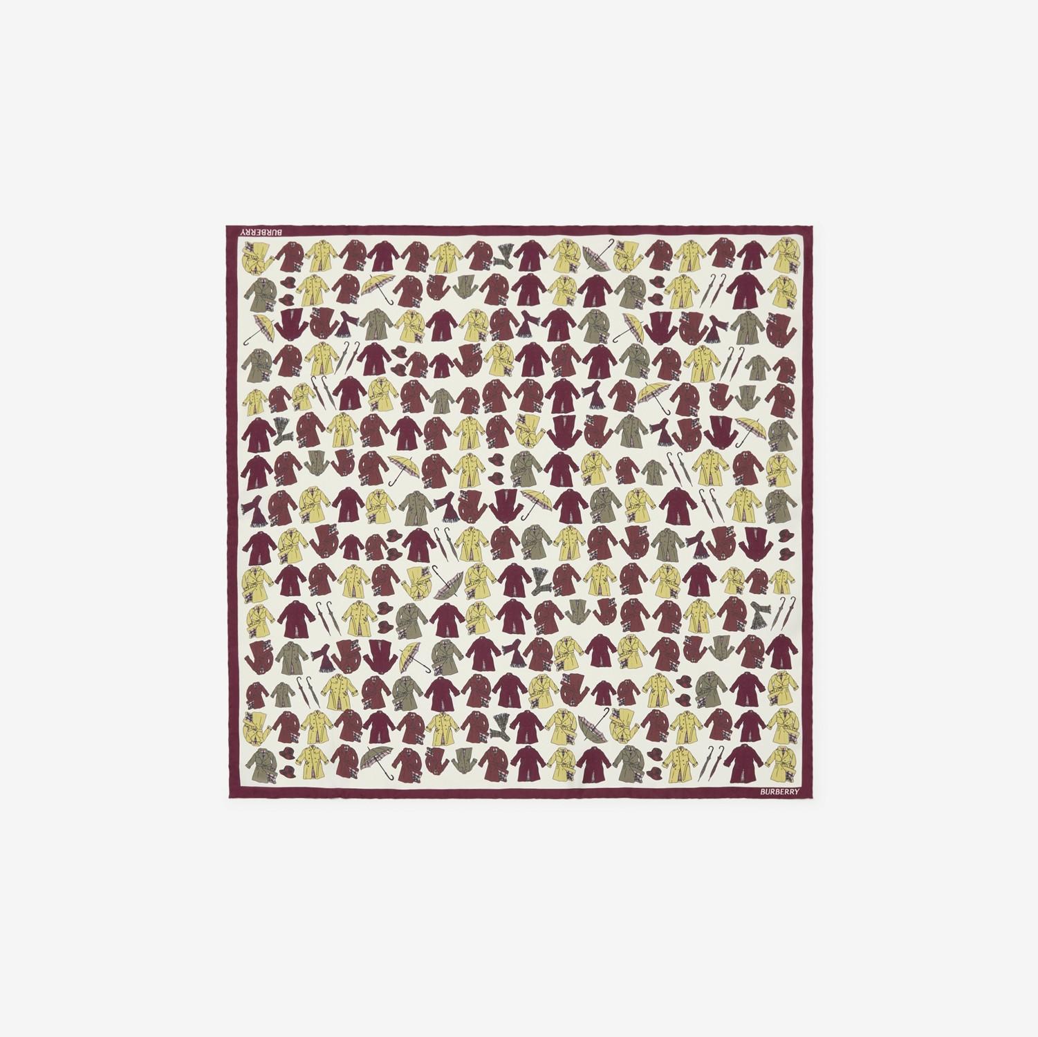 Trench Coat Silk Scarf by BURBERRY