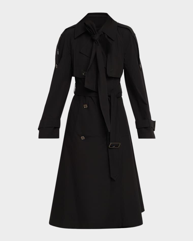 Trerose Belted Double-Breasted Trench Coat by BURBERRY