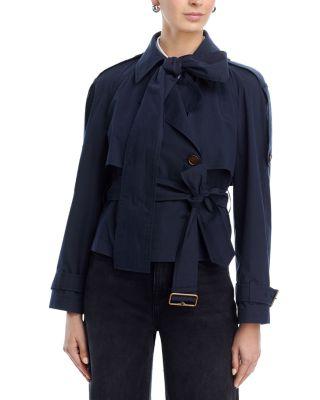 Trerose Short Canvas Trench Jacket by BURBERRY