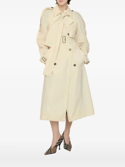 Trerose storm-shield buckled trench coat by BURBERRY