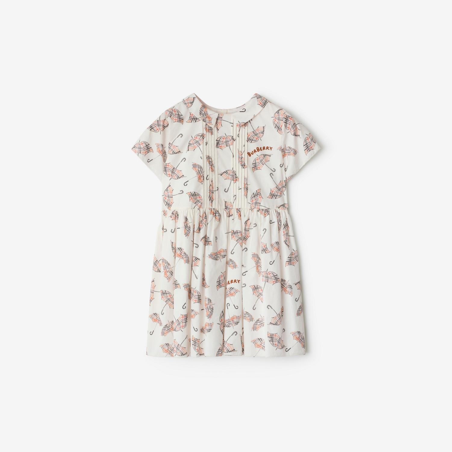 Umbrella Cotton Dress by BURBERRY