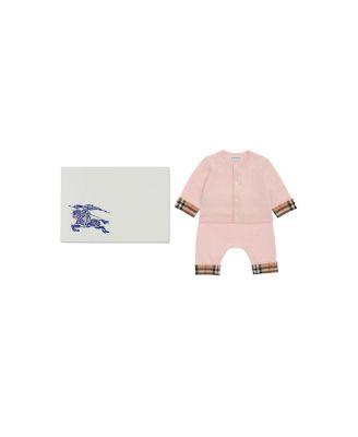 Unisex Cashmere Two-Piece Baby Gift Set - Baby by BURBERRY
