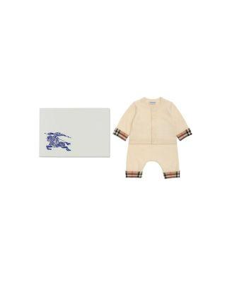 Unisex Cashmere Two-Piece Baby Gift Set - Baby by BURBERRY