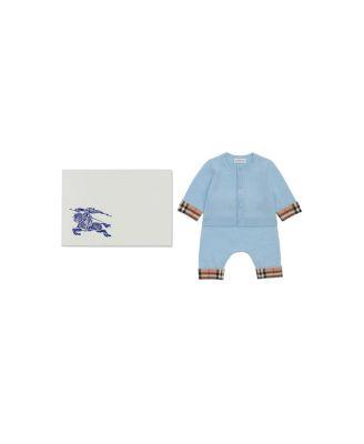 Unisex Cashmere Two-Piece Baby Gift Set - Baby by BURBERRY