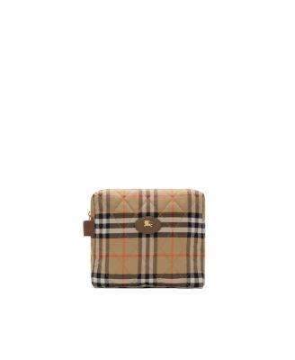 Unisex Check Baby Changing Pouch by BURBERRY