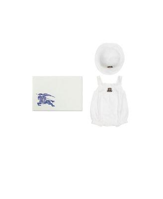 Unisex Cotton Two-piece Baby Gift Set - Baby by BURBERRY