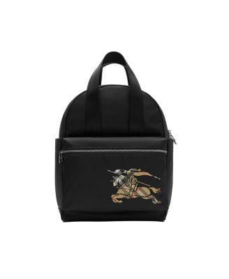 Unisex Knight Check Nylon Baby Changing Backpack by BURBERRY