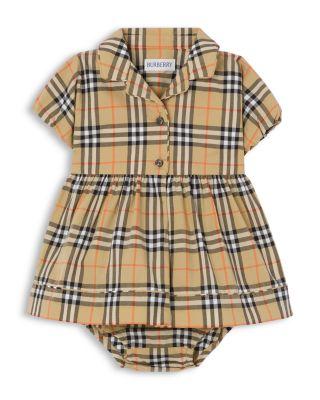 Unisex N2 Bea Cotton Dress with Bloomers - Baby by BURBERRY