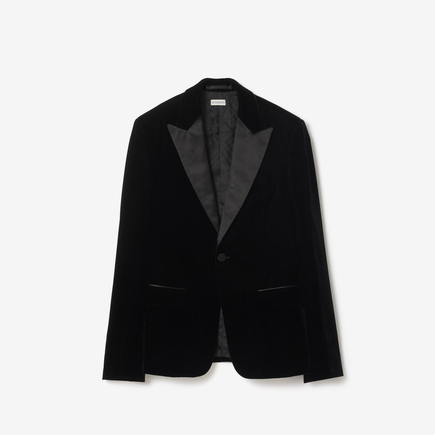 Velvet Tuxedo Jacket by BURBERRY