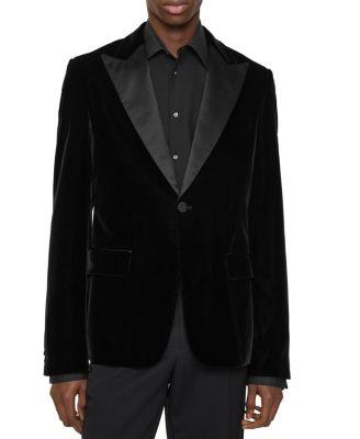 Velvet Tuxedo Jacket by BURBERRY