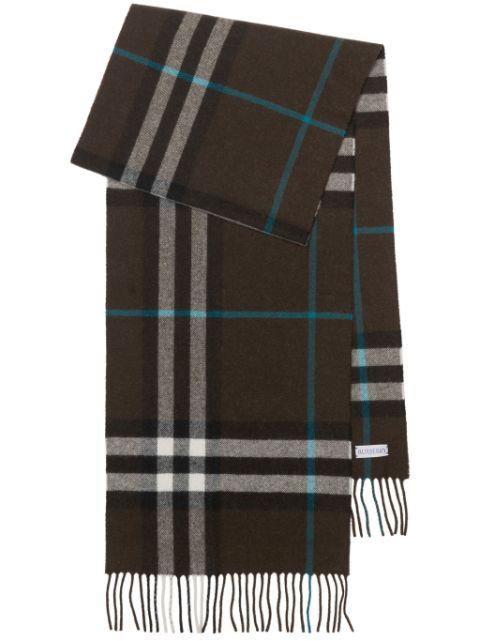 Vintage Check cashmere scarf by BURBERRY
