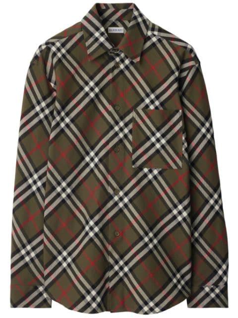 Vintage Check cotton shirt by BURBERRY