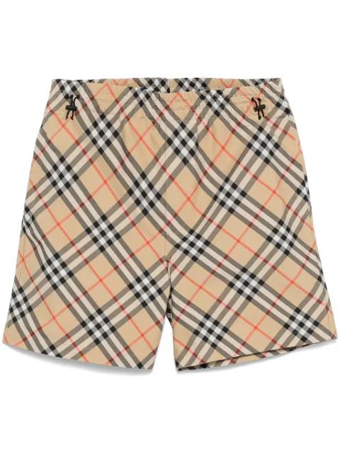 Vintage Check-pattern shorts by BURBERRY