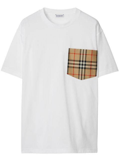 Vintage Check pocket T-shirt by BURBERRY