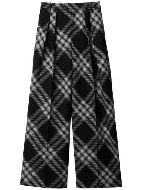 Vintage Check wool trousers by BURBERRY