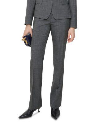 Vivette Wool Tailored Trousers by BURBERRY
