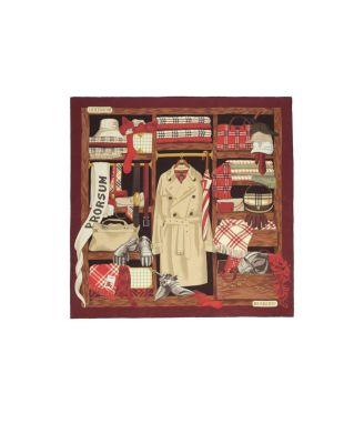 Wardrobe Silk Scarf by BURBERRY