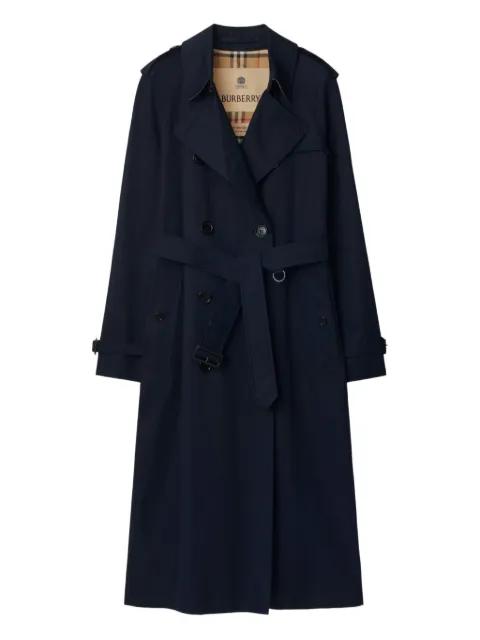 Waterloo double-breasted trench coat by BURBERRY