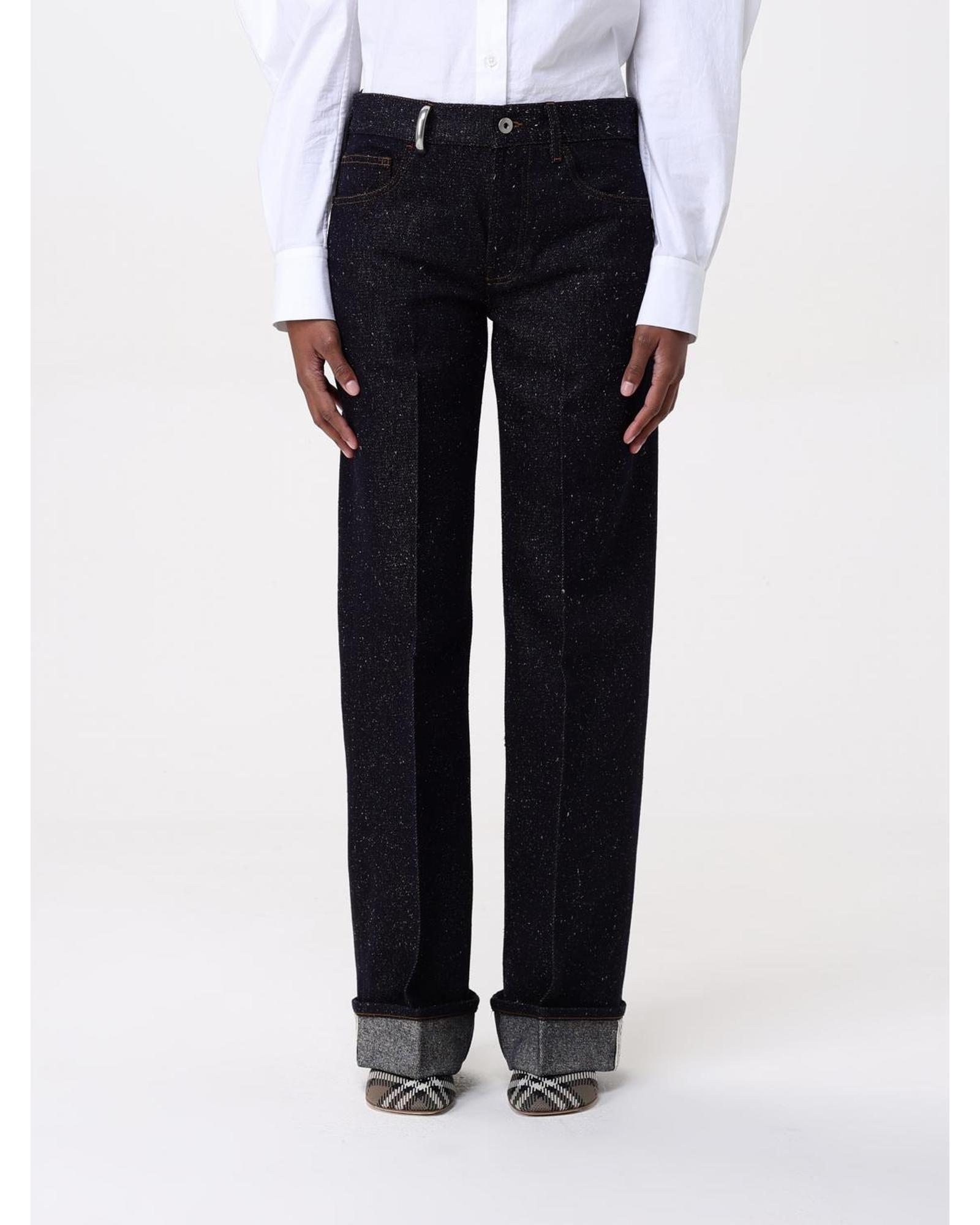 Wide Leg Jeans Wo - Indigo by BURBERRY