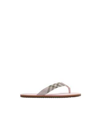 Women's Check Pavilion Sandals by BURBERRY