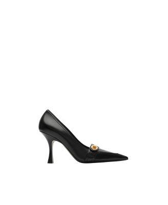Women's Leather Cotswolds High Pumps by BURBERRY