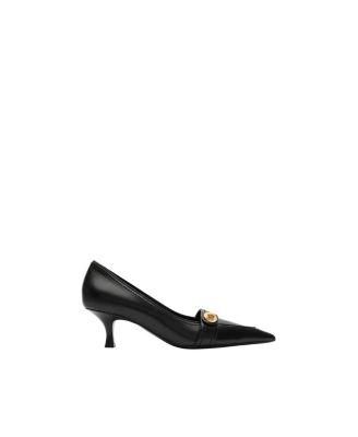 Women's Leather Cotswolds Low Pumps by BURBERRY