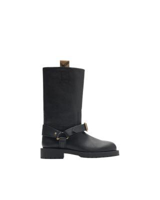 Women's Soft Saddle Low Boots by BURBERRY