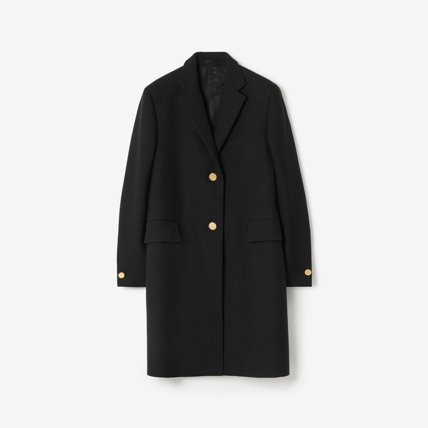Wool Blend Tailored Coat by BURBERRY