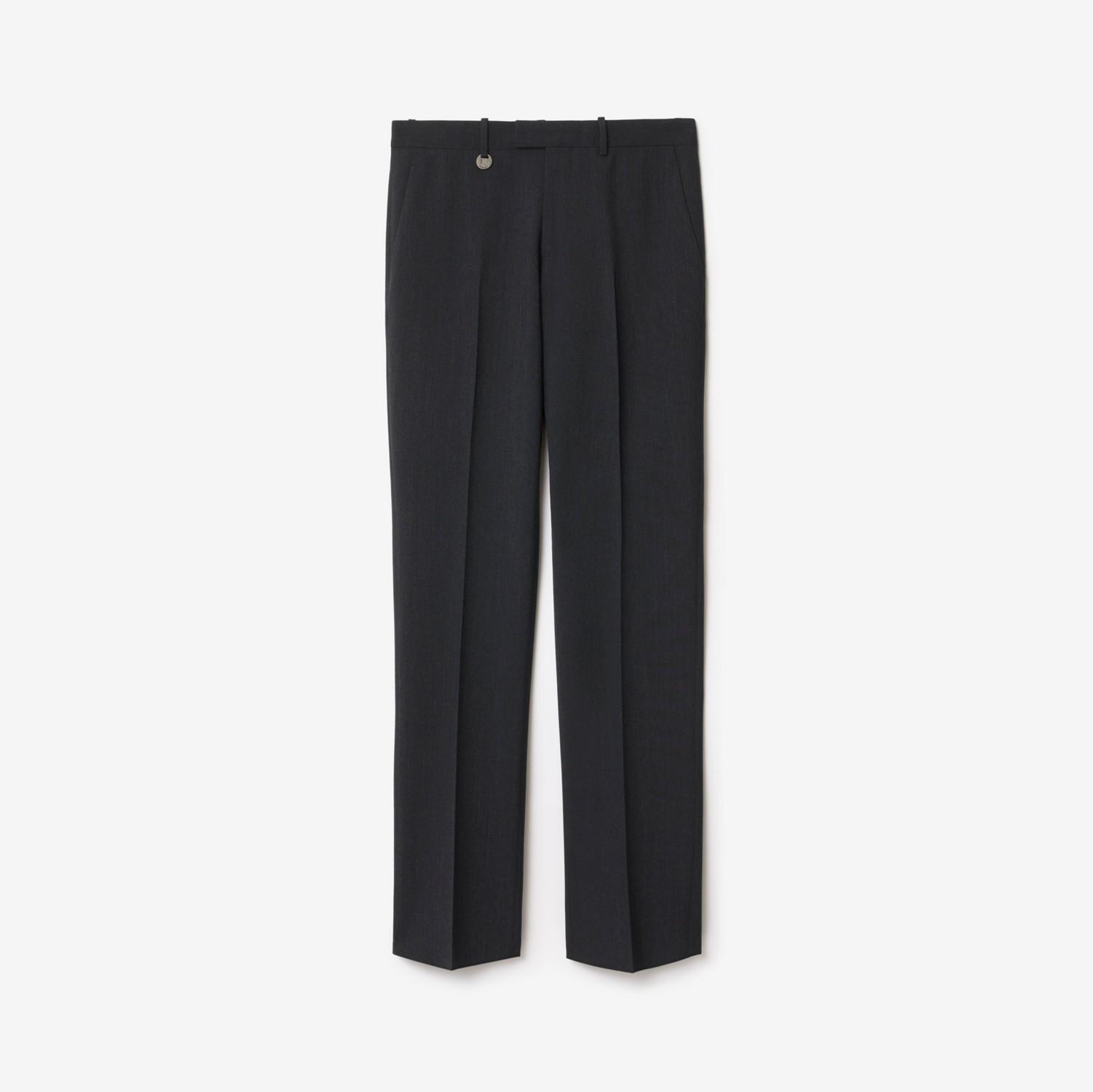 Wool Blend Tailored Trousers by BURBERRY