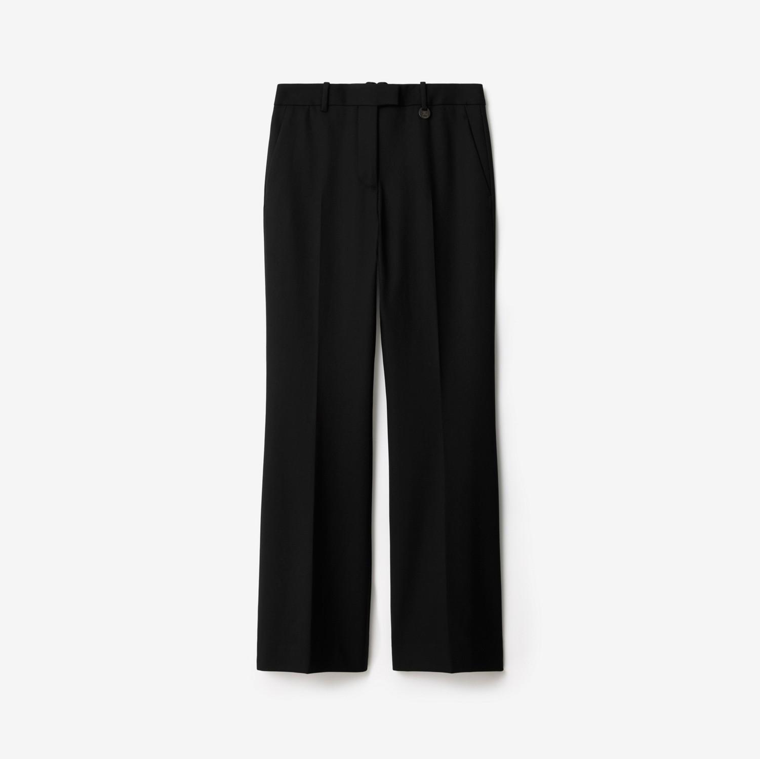 Wool Blend Tailored Trousers by BURBERRY