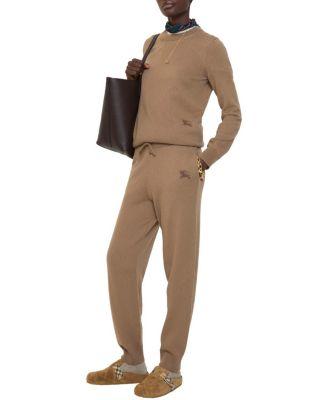 Wool Blend Track Pants by BURBERRY