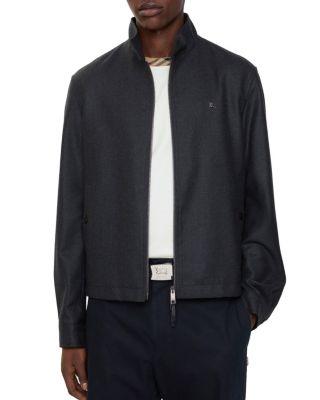 Wool Harrington Jacket by BURBERRY