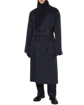 Wool Mohair Blend Coat by BURBERRY