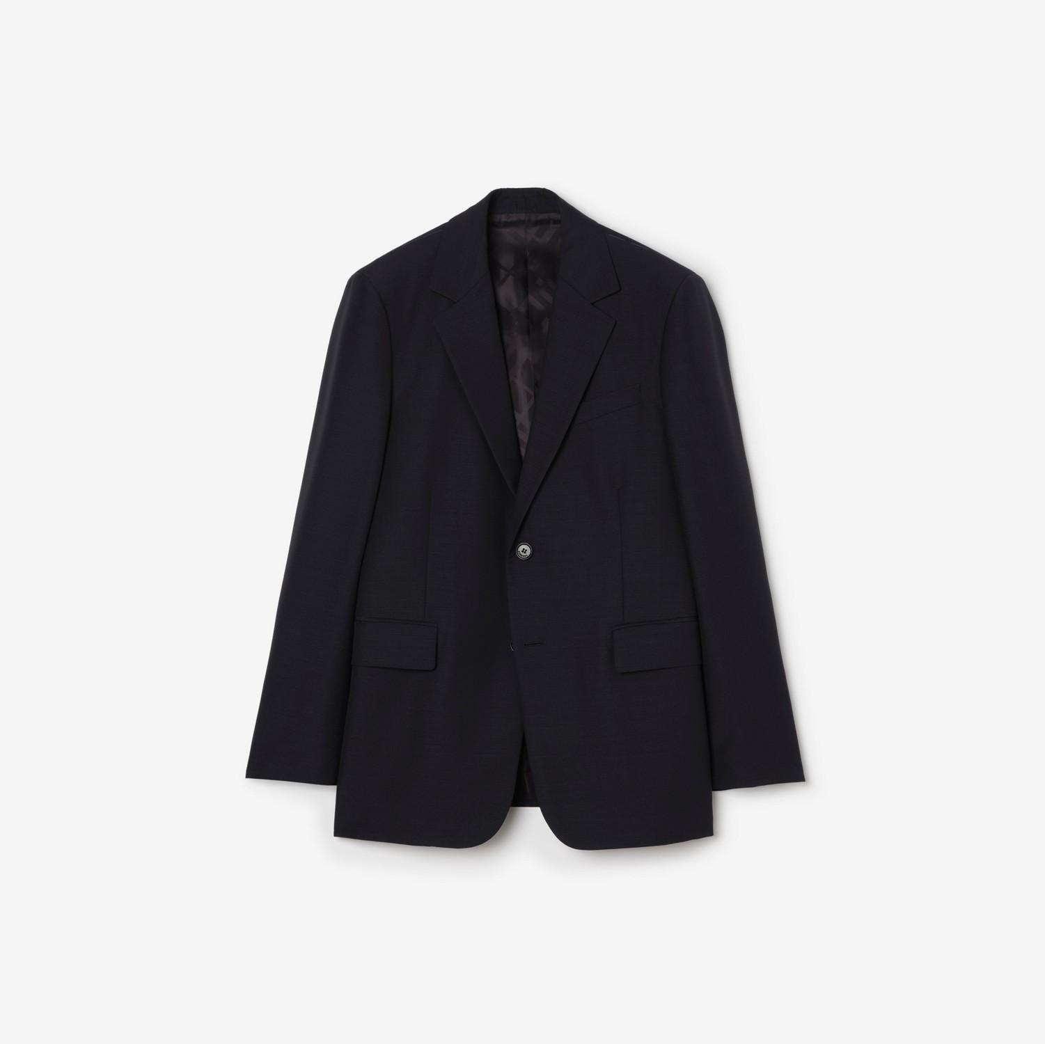 Wool Mohair Tailored Jacket by BURBERRY