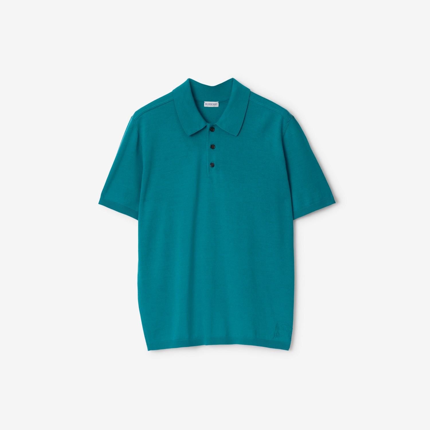 Wool Polo Shirt by BURBERRY