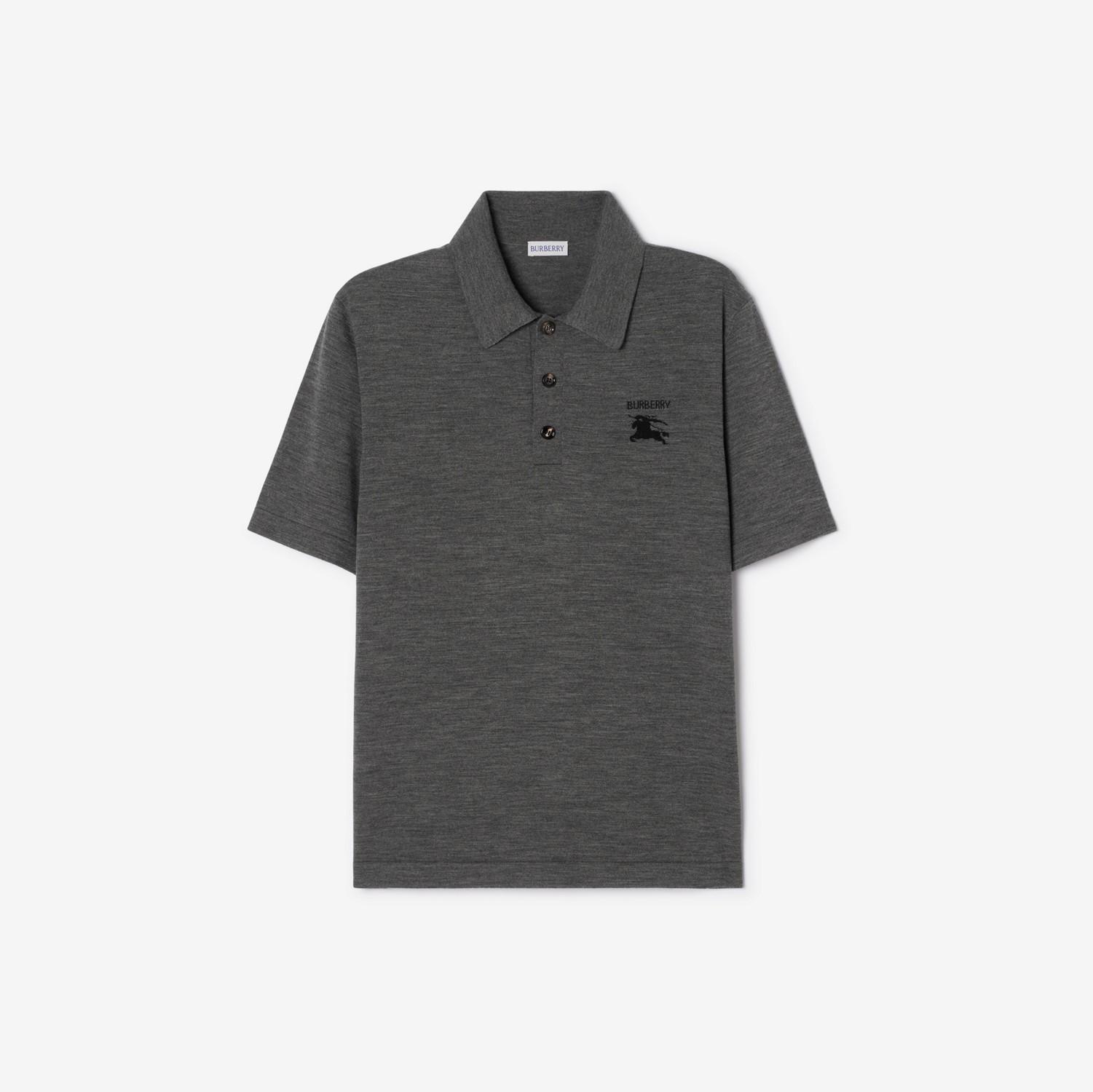 Wool Polo Shirt by BURBERRY