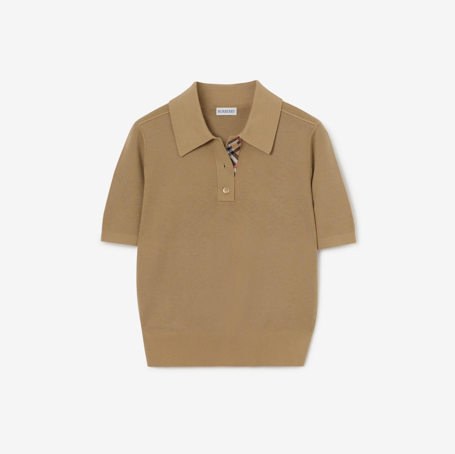 Wool Polo Shirt by BURBERRY
