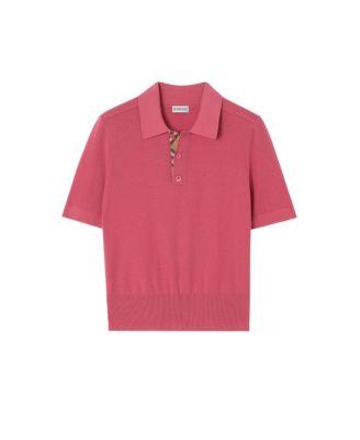Wool Polo Shirt by BURBERRY