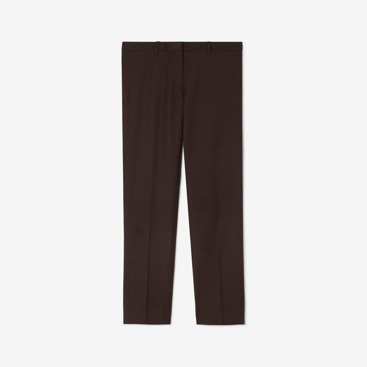 Wool Tailored Trousers by BURBERRY
