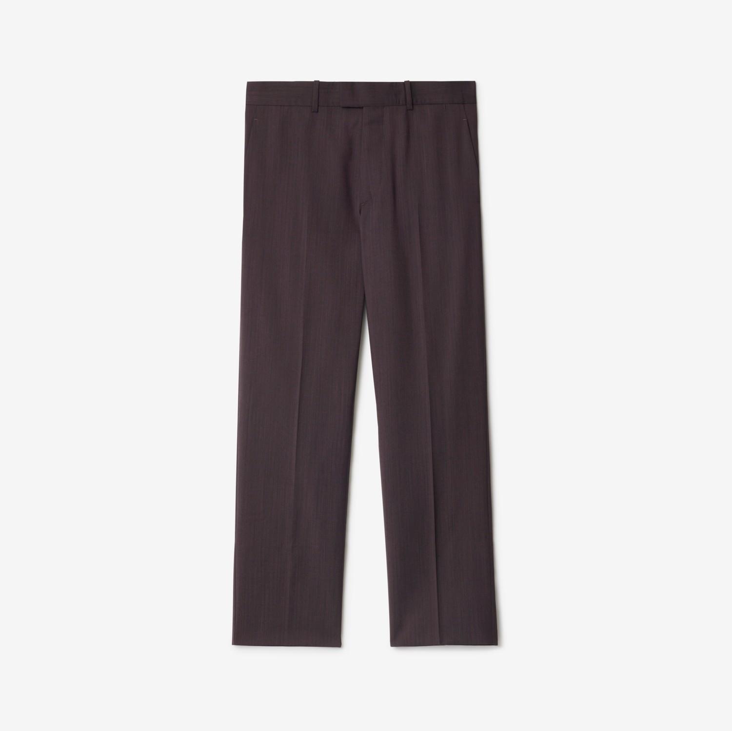 Wool Tailored Trousers by BURBERRY