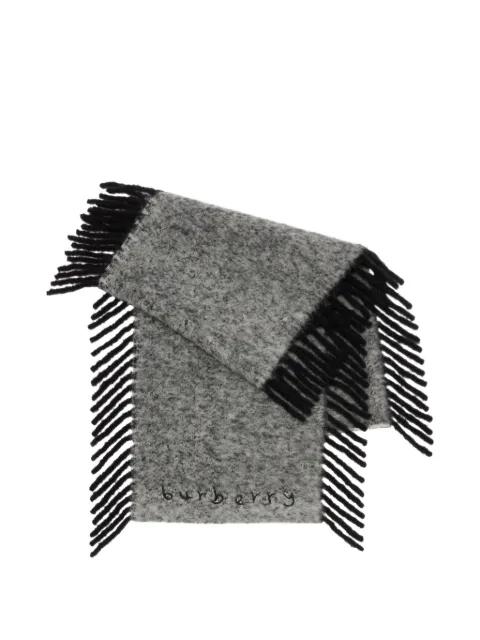 alpaca wool-blend Happy scarf by BURBERRY