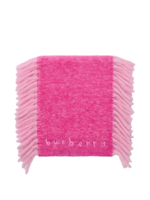 alpaca wool blend Happy scarf by BURBERRY