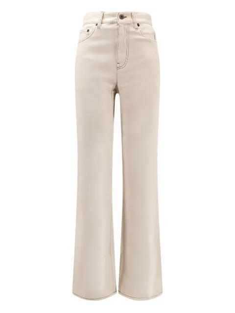 belt-loop seam jeans by BURBERRY