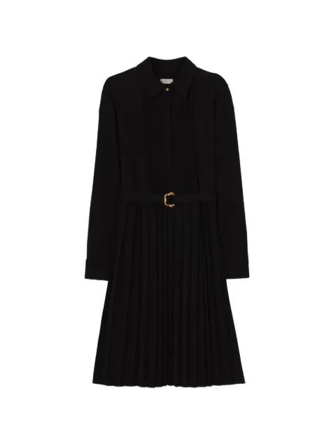 belted viscose dress by BURBERRY