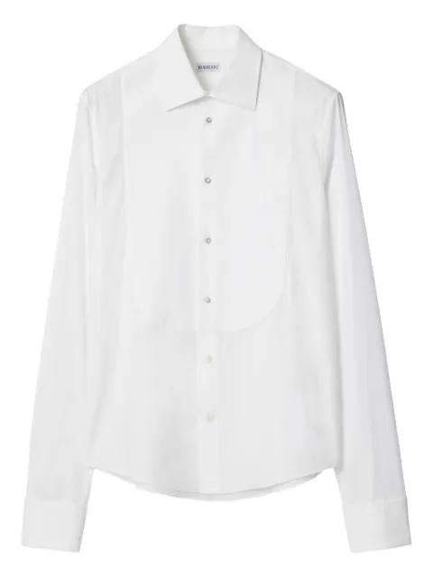 bib-cotton shirt by BURBERRY