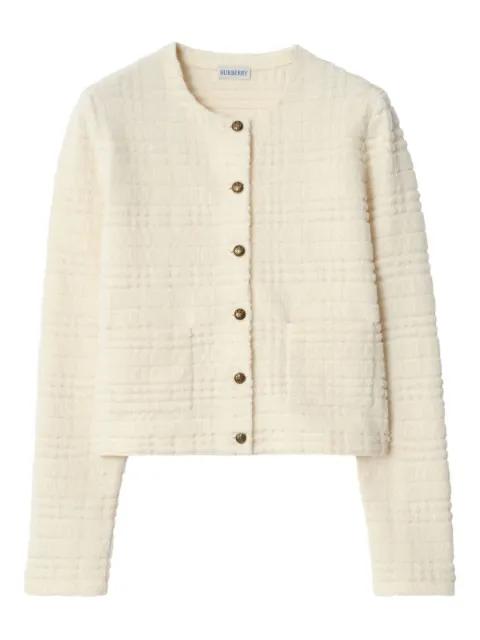 bottuned long-sleevve jacket by BURBERRY